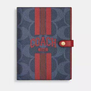 Notebook In Signature Canvas With Coach Graphic